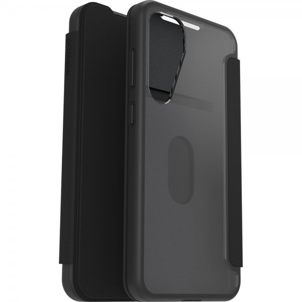 Samsung Galaxy S25 Plus Cover React Folio Black Crystal