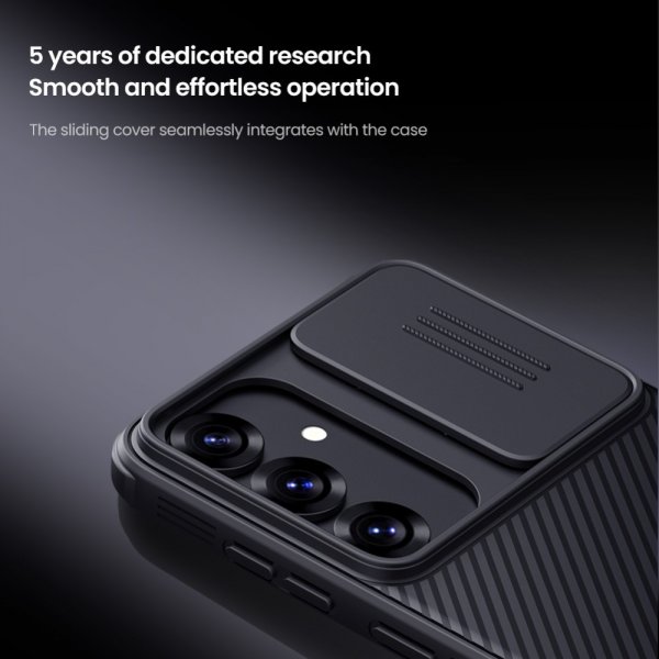 Samsung Galaxy S25 Plus Case CamShield Pro Black