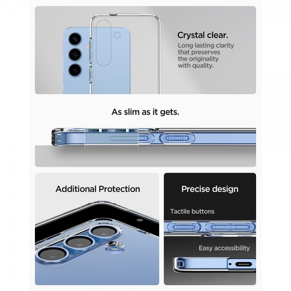 Samsung Galaxy S25 Case Liquid Crystal Crystal Clear
