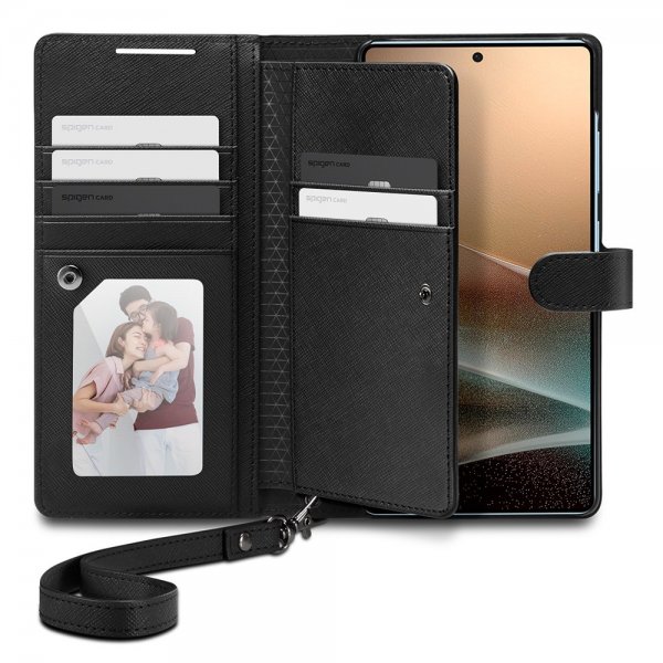 Samsung Galaxy S25 Ultra Cover Wallet S Black
