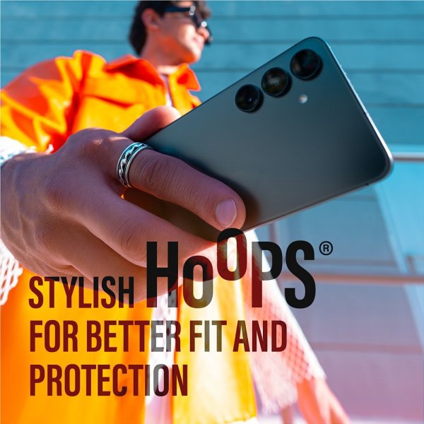 Samsung Galaxy S25 Ultra Camera Protector Hoops Transparent