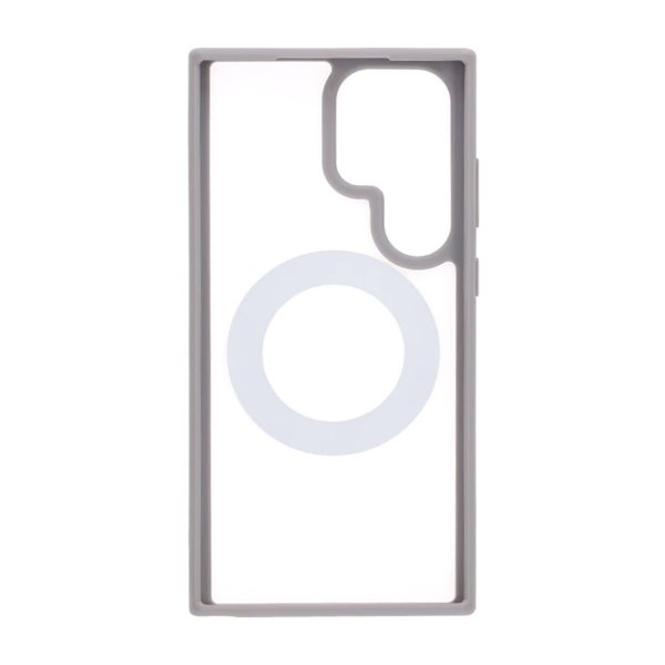 Samsung Galaxy S25 Ultra Case Rotatable Stand Grey
