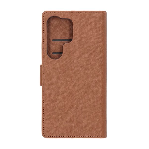 Samsung Galaxy S25 Ultra Cover 3 Card slots Brown