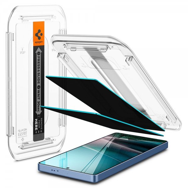 Samsung Galaxy S25 Ultra Screen Protector GLAS.tR EZ Fit Privacy 2-pack
