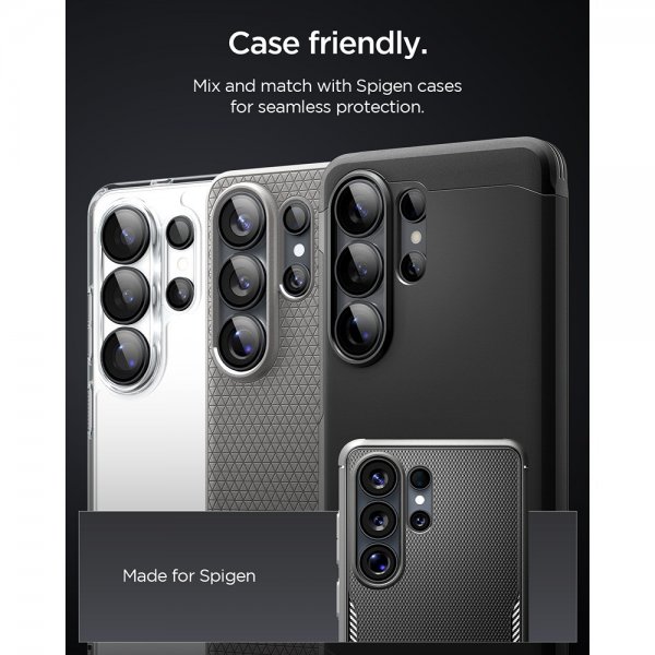 Samsung Galaxy S26 Ultra Camera Protector GLAS.tR EZ Fit Optik Pro 2-pack Black