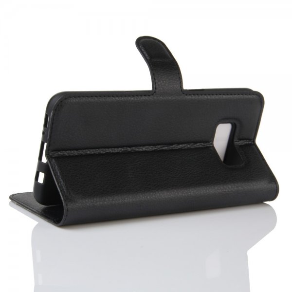 Samsung Galaxy S8 Plus Cover Litchi Black