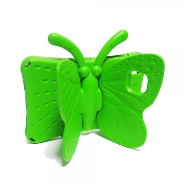 Samsung Galaxy Tab A7 Case for Kids Butterfly Green