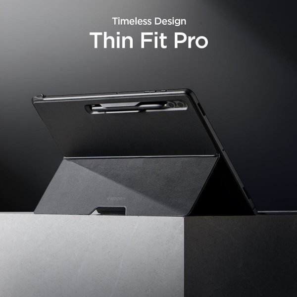 Samsung Galaxy Tab S8 Ultra/S9 Ultra/S10 Ultra Case Thin Fit Pro Black