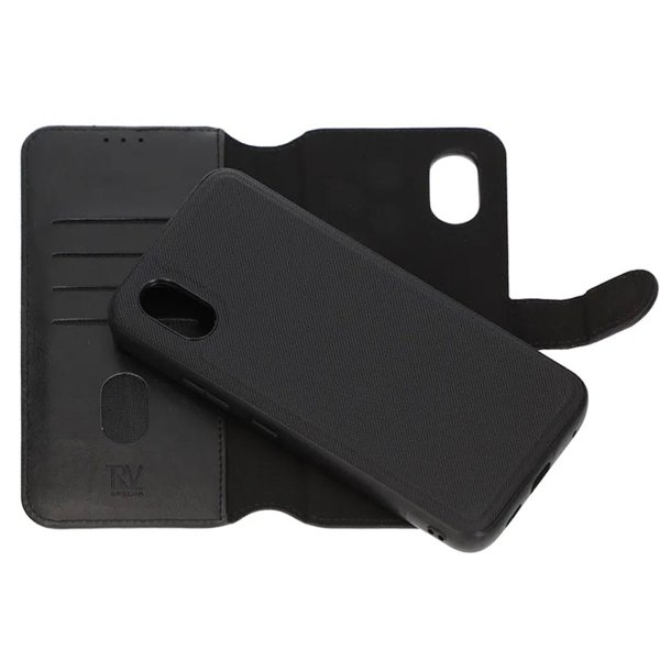 Samsung Galaxy XCover 7 Cover Detachable Wallet Case Black