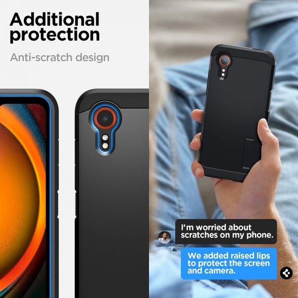 Samsung Galaxy XCover 7 Case Tough Armor Black