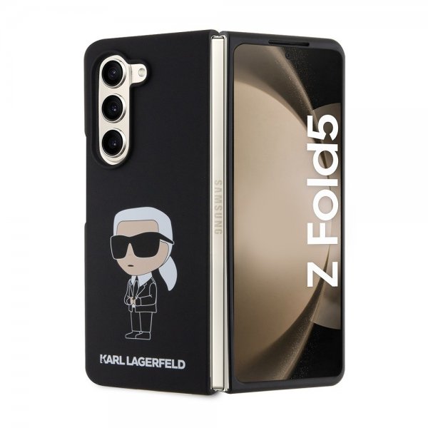 Samsung Galaxy Z Fold 5 Case Ikonik Metal Pin Black