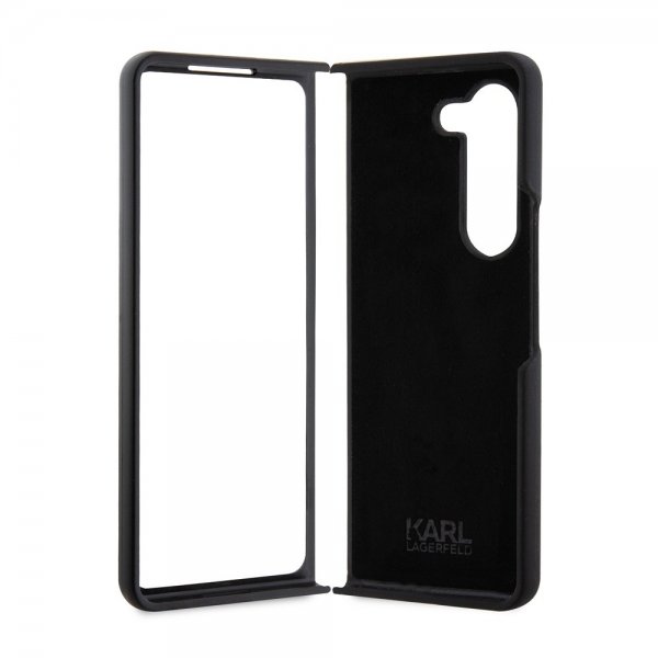 Samsung Galaxy Z Fold 5 Case Ikonik Metal Pin Black