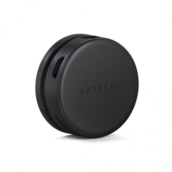 OntheGo 7-in-1 Multiport Adapter Space Black