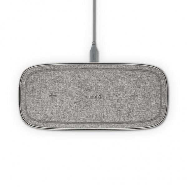 Sette Q WirelessCharger Double 15W Grey