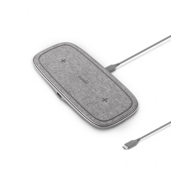 Sette Q WirelessCharger Double 15W Grey