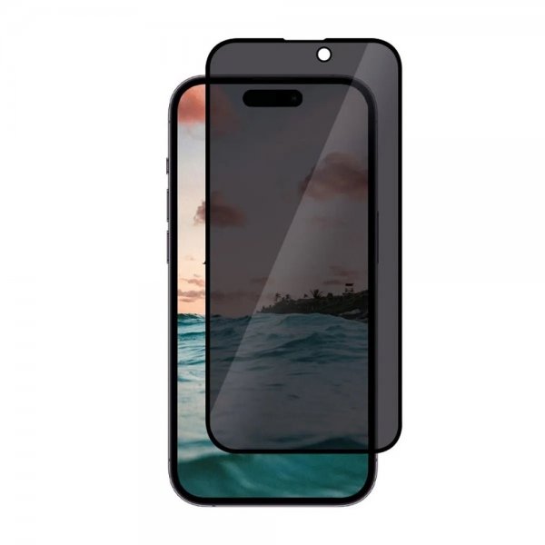iPhone 15 Pro Max Screen Protector Tempered Glass 3D Privacy