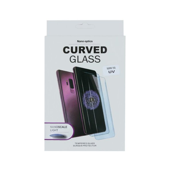 Samsung Galaxy S20 Ultra Screen Protector UV-Light Tempered Glass