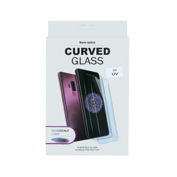 Samsung Galaxy S20 Screen Protector UV-Light Tempered Glass
