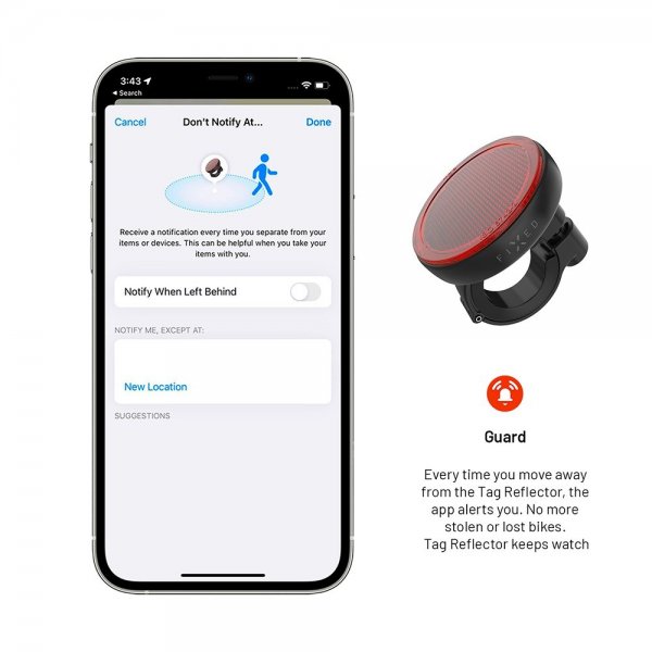 Smart Tracker Reflector for Bicycle