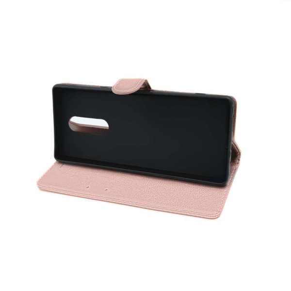 Sony Xperia 1 Cover with Stand Pink