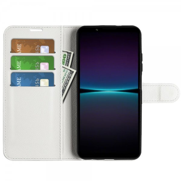 Sony Xperia 1 VI Cover Litchi White