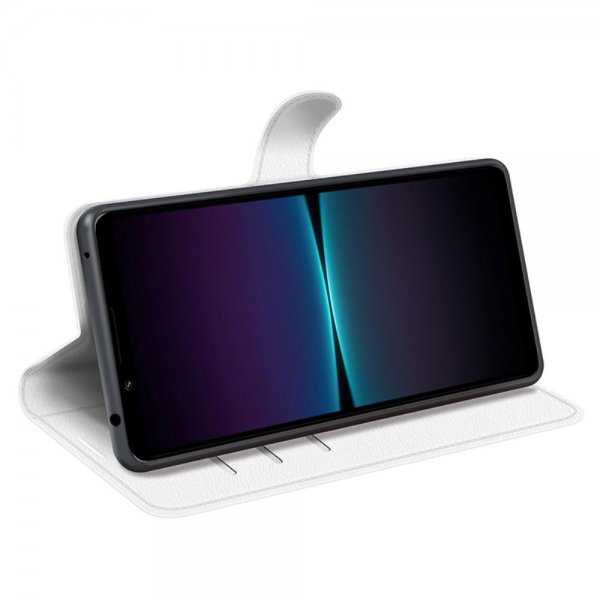 Sony Xperia 1 VI Cover Litchi White