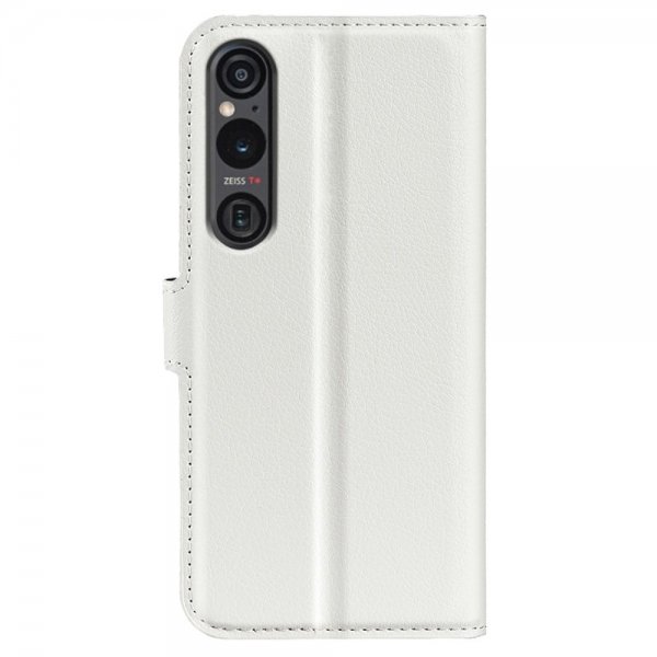 Sony Xperia 1 VI Cover Litchi White