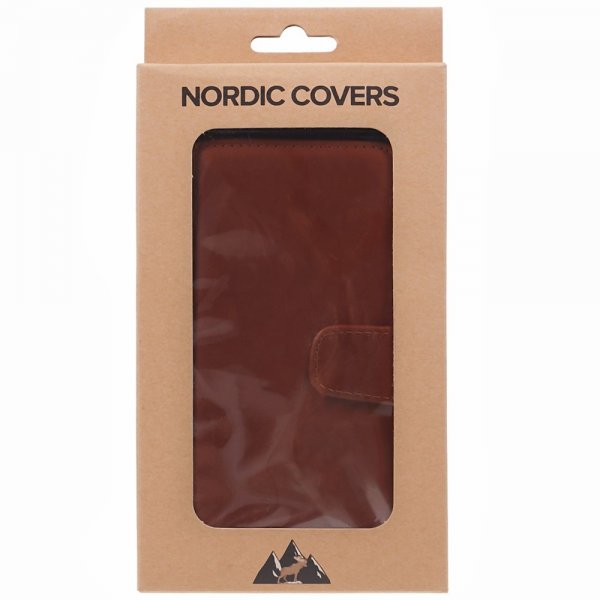 Sony Xperia 5 V Cover Essential Leather Maple Brown
