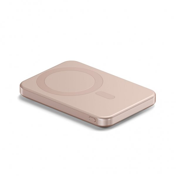 OntheGo Qi2 5K MagSafe-powerbank with stand Desert Rose