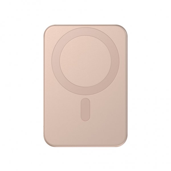 OntheGo Qi2 5K MagSafe-powerbank with stand Desert Rose