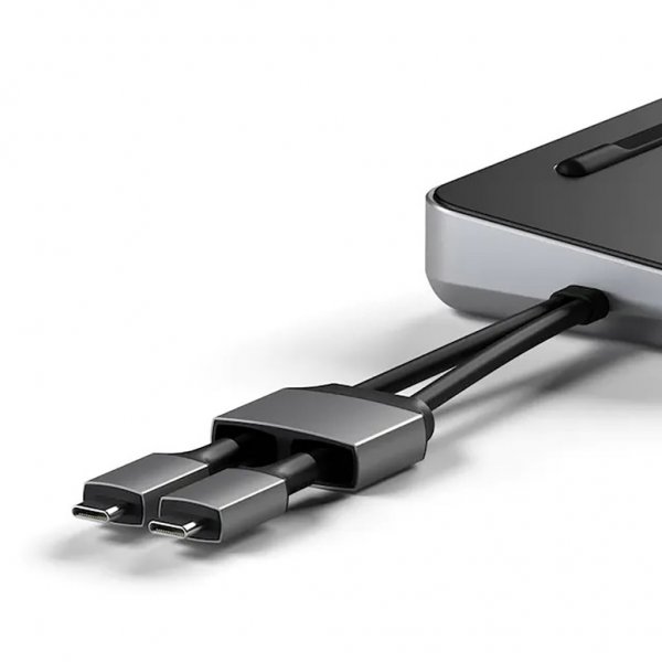 Dual Dock Stand Docking Station NVMe SSD Enclosure
