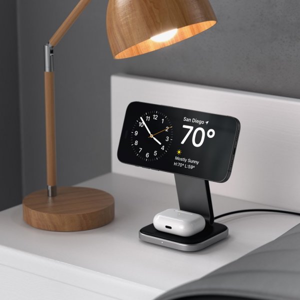 Wireless charger 2-in-1 Foldable Qi2 Wireless Charging Stand MagSafe