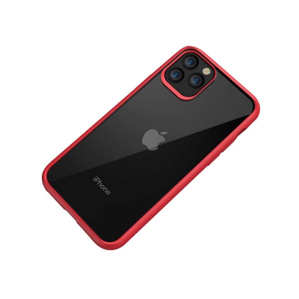 iPhone 11 Pro Max Case Shock resistant TPU Red