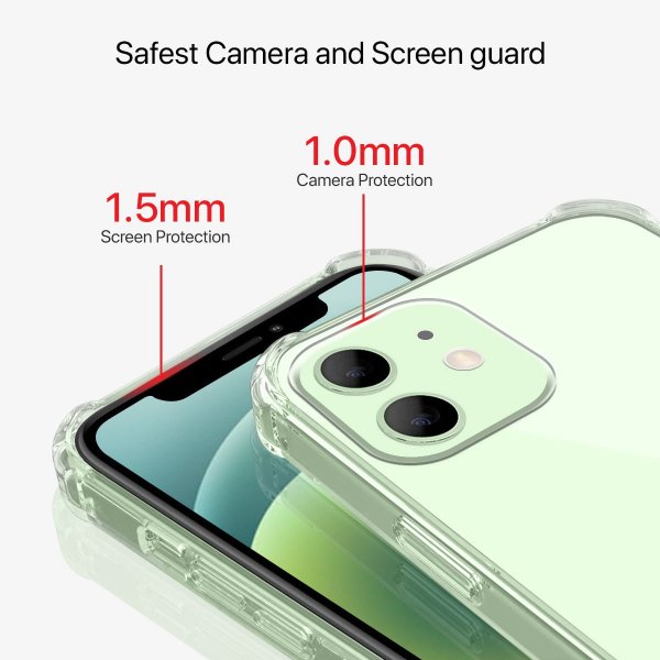 iPhone 12 Mini Case Shock resistant Transparent