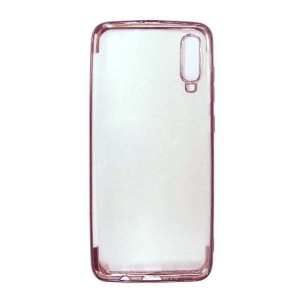 Samsung Galaxy A70 Case Shock resistant Rose gold