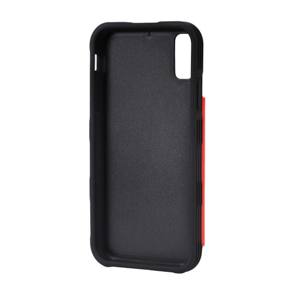 iPhone X/iPhone Xs Case Fold-out card holder Red