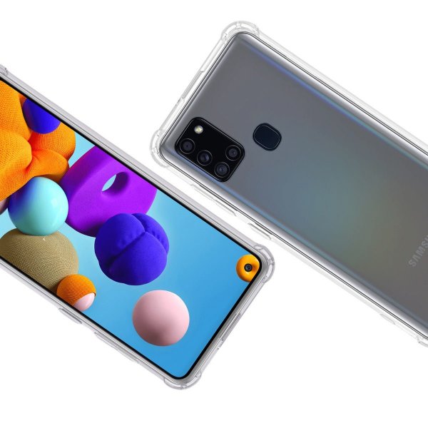 Samsung Galaxy A21s Case Shock resistant Transparent