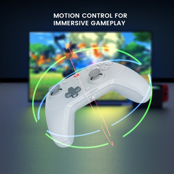 T4 Cyclone Wireless Game Control Multiplatform White
