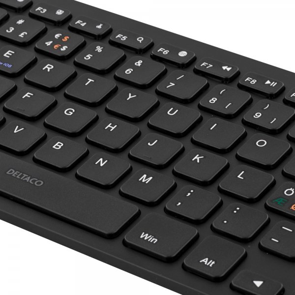 Wireless Mini Keyboard Bluetooth Black