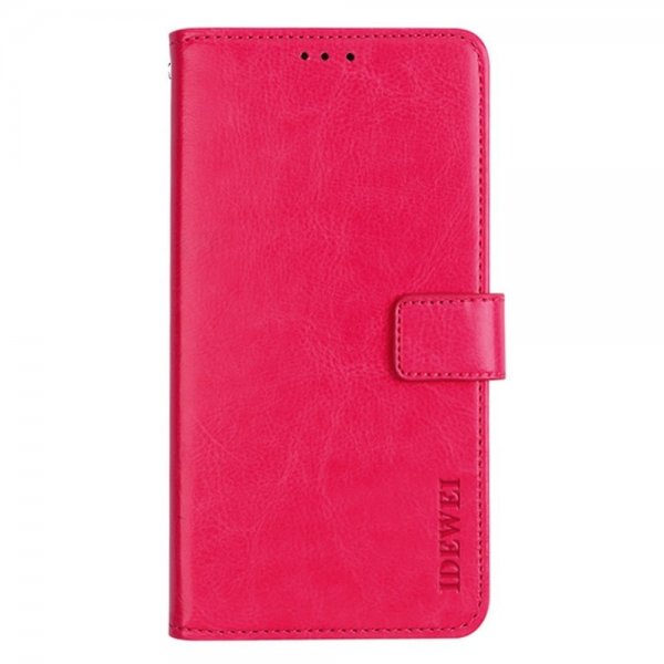 TCL 30E/30 SE/305/306 Cover Leather texture Magenta