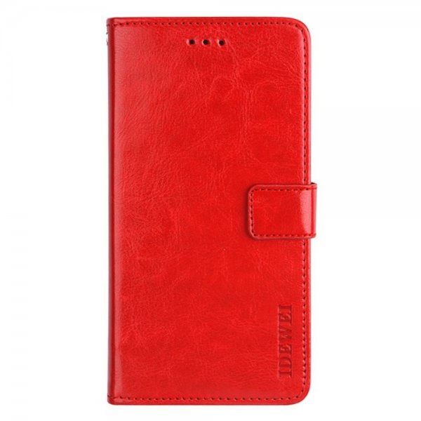 TCL 30E/30 SE/305/306 Cover Leather texture Red