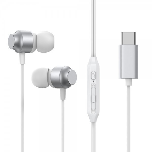 Headphones EC06 USB-C Silver