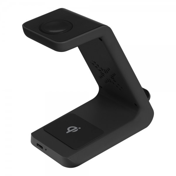 Wireless charger 3-in-1 Wireless Charger Black