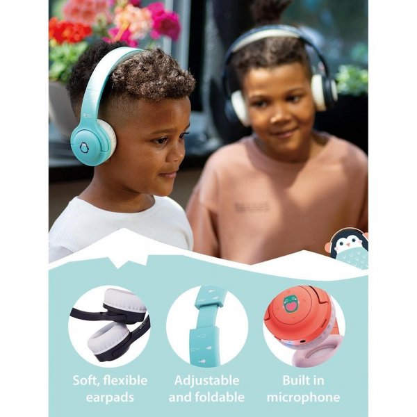 Wireless Headphones for Kids Pepper the Penguin