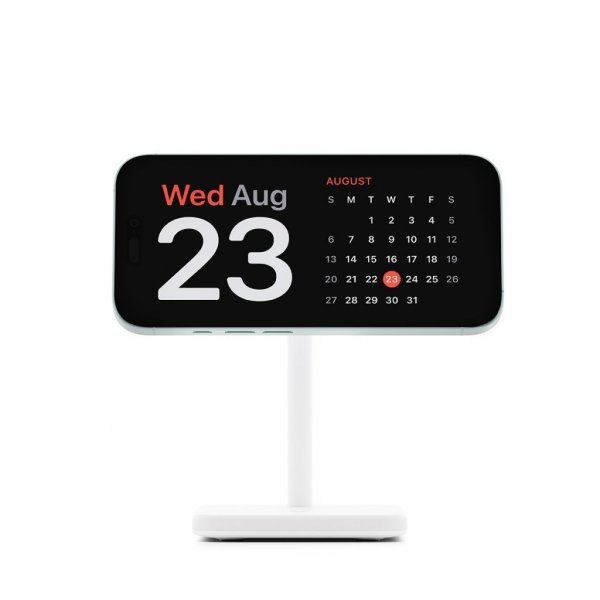 Wireless charger HiRise 2 Deluxe Qi2 MagSafe White