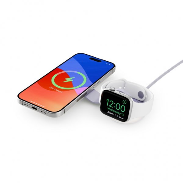 ButterFly SE 2-in-1 MagSafe charger Iridescent