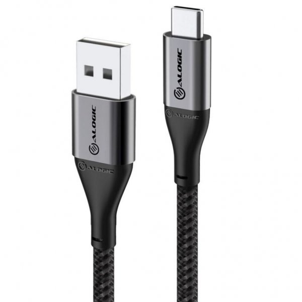 Ultra USB-A to USB-C Cable 3A/480Mbps 30 cm Space Grey