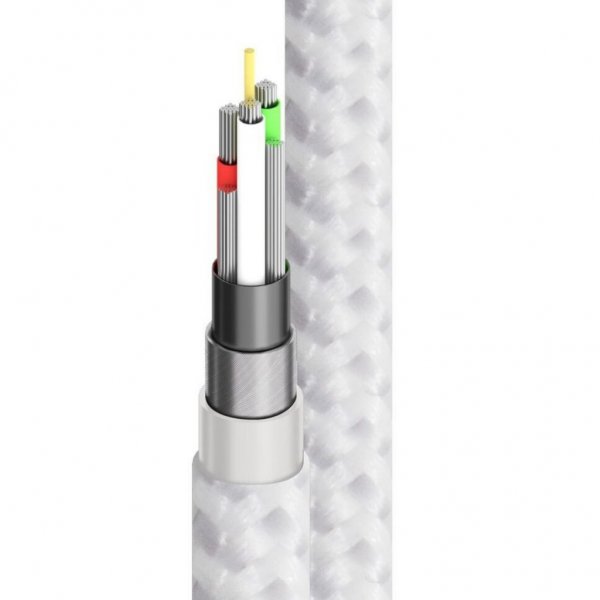 USB-C to USB-A Cable 3A/480Mbps 1.5m Silver