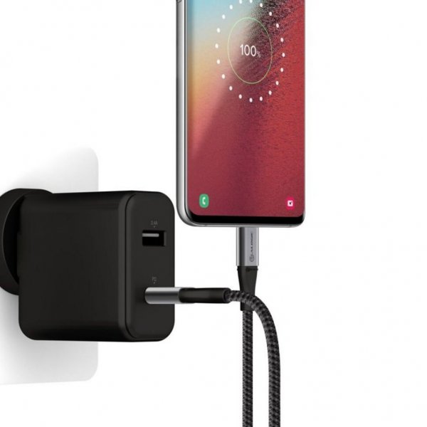 Ultra USB-C to USB-C Cable 5A/480Mbps 30 cm Space Grey