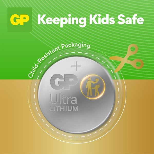 Ultra Lithium Battery Button cell CR2032 8-pack